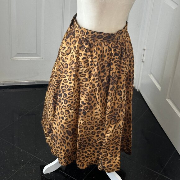 Jones New York Signature Animal Print Midi Skirt – Classic & Timeless, Size 6 - Picture 6 of 13